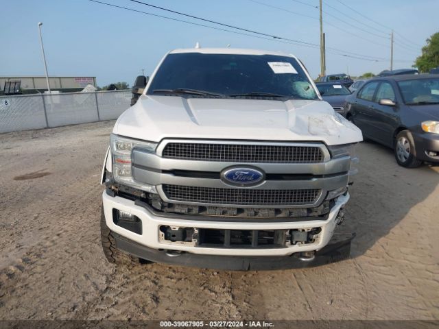 1FTFW1E17JFD49610 Ford F-150 Platinum