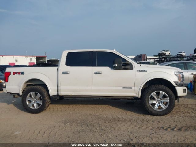 1FTFW1E17JFD49610 Ford F-150 Platinum