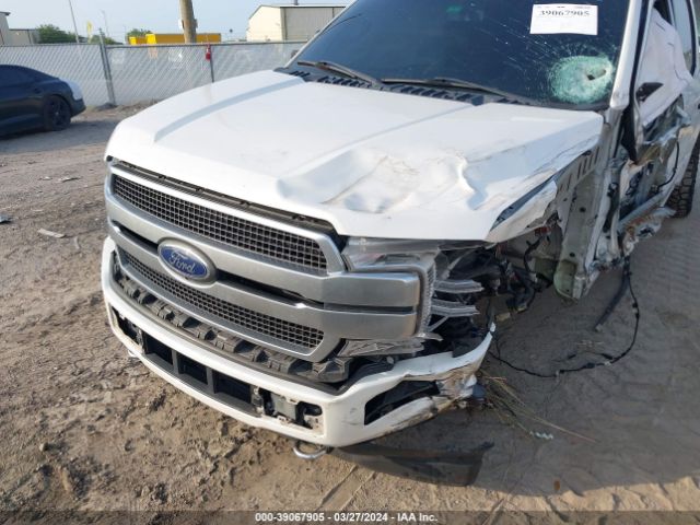1FTFW1E17JFD49610 Ford F-150 Platinum