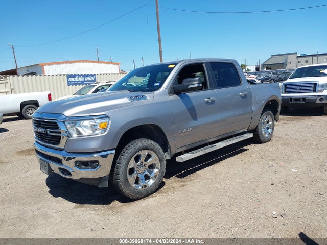 RAM 1500 Lone Star  4x4 5'7 Box 2021 1C6SRFFT3MN795791 Image 2