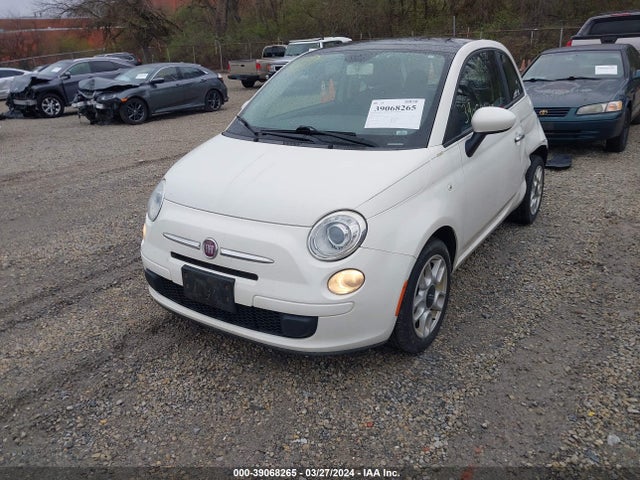 2012 FIAT 500 3C3CFFAR2CT370213 Photo 1