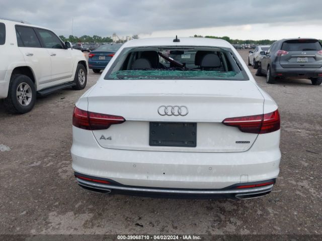 WAUABAF45MN009460 Audi A4 Premium 40 Tfsi Quattro S Tronic