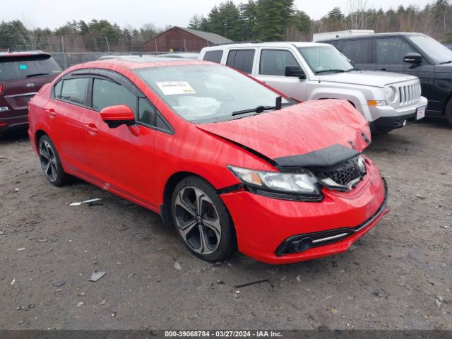 Aukcja sprzedaży 2015 Honda Civic Si, vin: 2HGFB6E5XFH700738, numer aukcji: 39068784