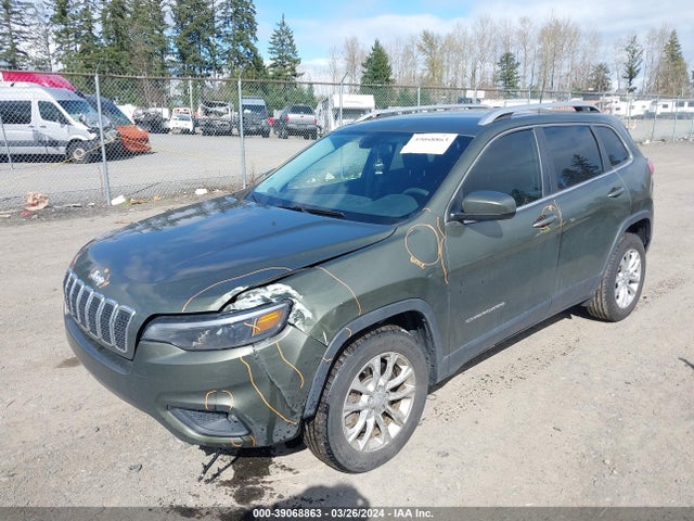 1C4PJLCB2KD221265 Jeep Cherokee Latitude Fwd
