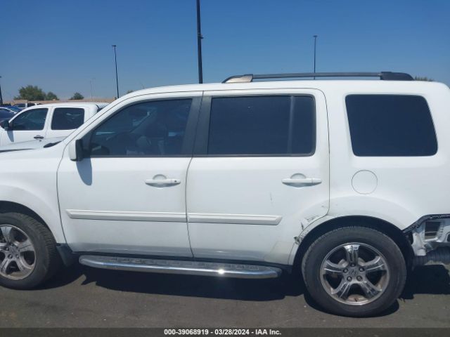 5FNYF3H77EB006570 Honda Pilot Ex-l