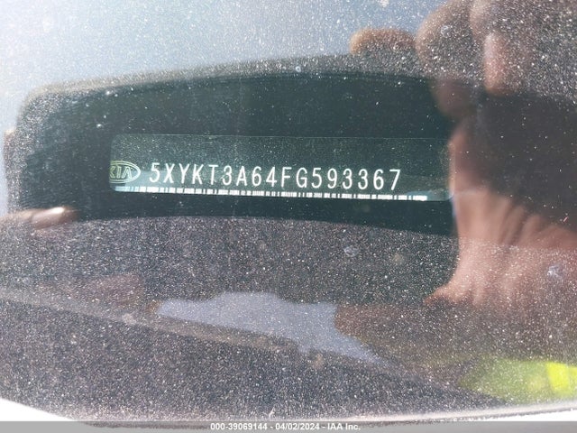 KIA SORENTO LX 2015 5XYKT3A64FG593367 Image 9