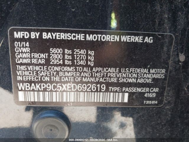 WBAKP9C5XED692619 BMW 550i Xdrive
