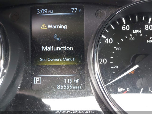 Nissan Rogue Sl 2017 5N1AT2MV2HC834614 Image 16