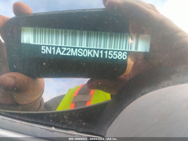 Nissan MURANO SV 2019 5N1AZ2MS0KN115586 Image 9