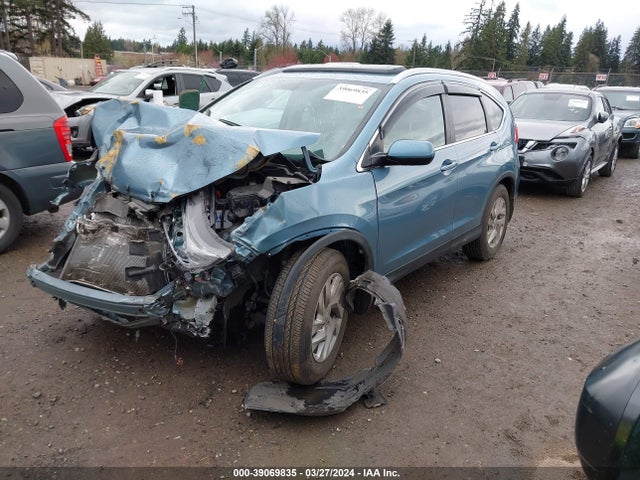 Honda Cr-v Ex-l 2016 2HKRM4H79GH640127 Image 2