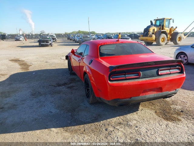 Dodge Challenger Srt Hellcat Redeye Widebody 2020 2C3CDZL91LH131717 Image 3