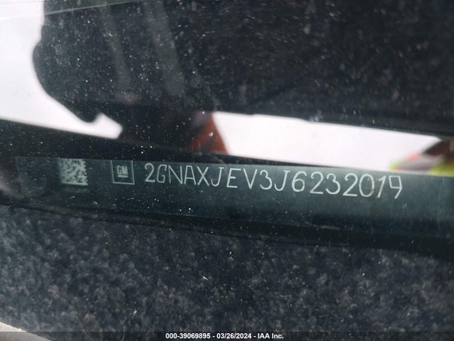 Chevrolet EQUINOX LT 2018 2GNAXJEV3J6232019 Image 9