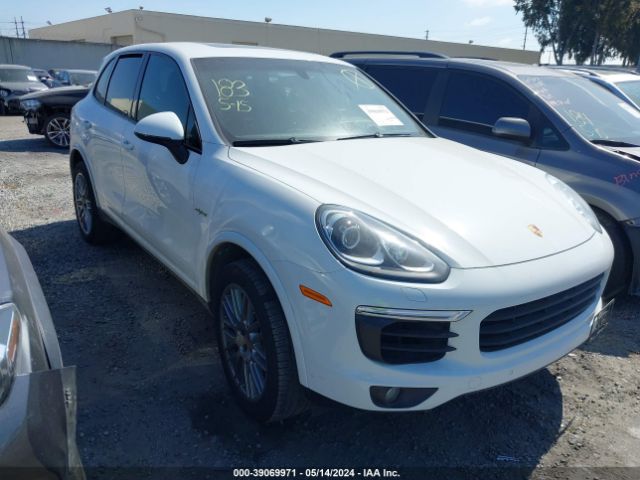 2018 Porsche Cayenne E-hybrid S Platinum Edition მანქანა იყიდება აუქციონზე, vin: WP1AE2A23JLA72441, აუქციონის ნომერი: 39069971