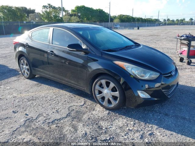 Auction sale of the 2012 Hyundai Elantra Limited, vin: 5NPDH4AE7CH091173, lot number: 39069978