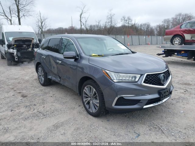 Aukcja sprzedaży 2018 Acura Mdx Technology Package   Acurawatch Plus Pkg, vin: 5J8YD4H52JL001408, numer aukcji: 39069990