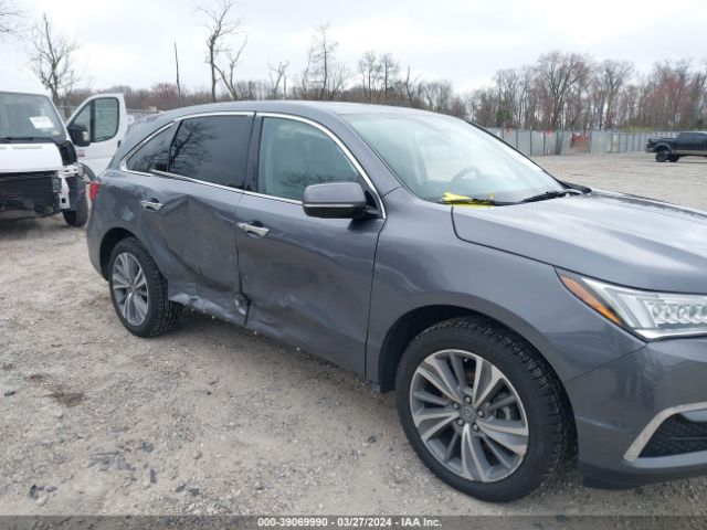5J8YD4H52JL001408 Acura Mdx Technology Package   Acurawatch Plus Pkg