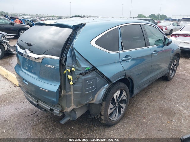 Honda Cr-v Touring 2016 5J6RM4H90GL006437 Image 4