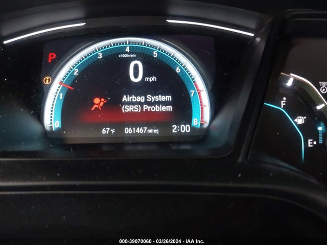 Honda Civic Lx 2019 2HGFC2F65KH581424 Image 15