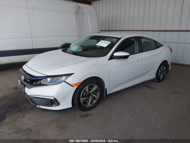 Honda Civic Lx 2019 2HGFC2F65KH581424 Image 2
