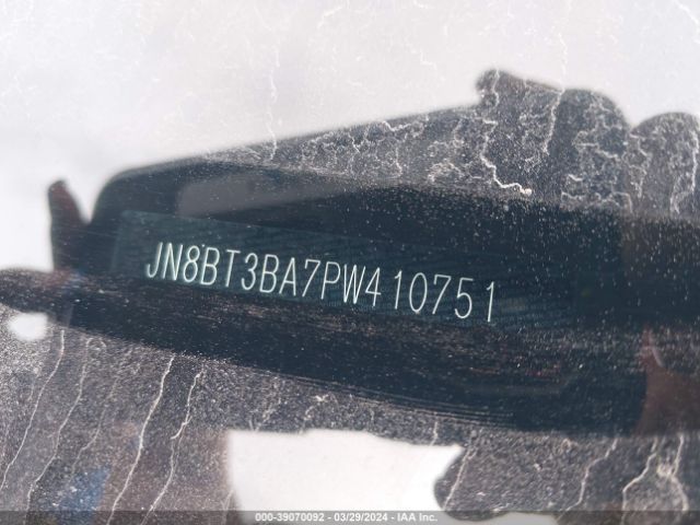 JN8BT3BA7PW410751 Nissan Rogue Sv Fwd