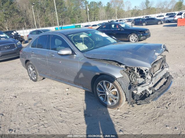 Auction sale of the 2015 Mercedes-benz C 300 4matic/luxury 4matic/sport 4matic, vin: 55SWF4KB7FU008667, lot number: 39070475