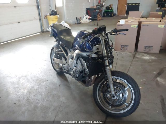 2005 YAMAHA FZ6 JYARJ08E45A002660
