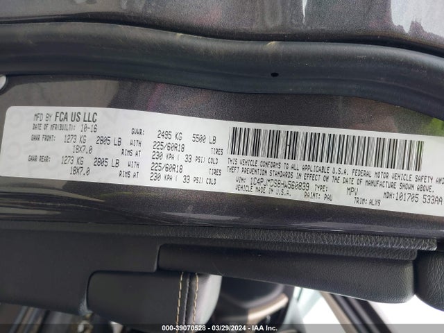 Jeep Cherokee High Altitude 4x4 2017 1C4PJMDS8HW560839 Image 9