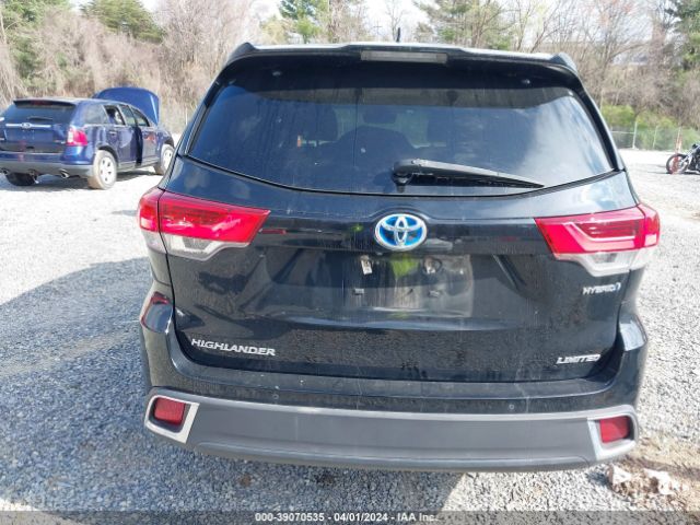 5TDDGRFH6KS062419 Toyota Highlander Hybrid Limited