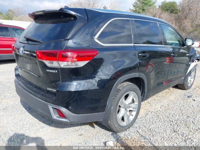 5TDDGRFH6KS062419 Toyota Highlander Hybrid Limited