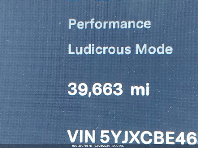 Tesla Model X Performance Dual Motor All-wheel Drive 2021 5YJXCBE46MF310013 Image 15