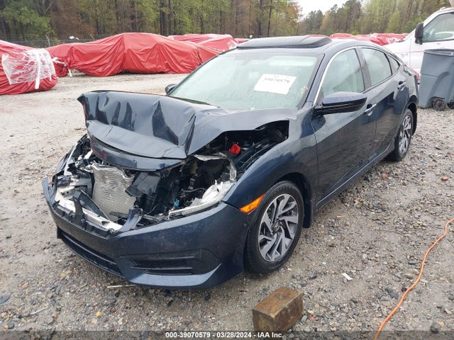 Honda CIVIC EX 2017 19XFC2F75HE051501 Image 2