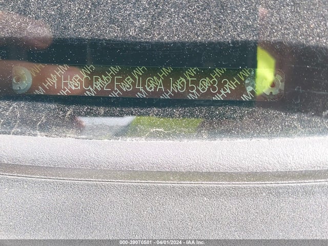 Honda ACCORD LX 2016 1HGCR2F34GA105033 Image 9
