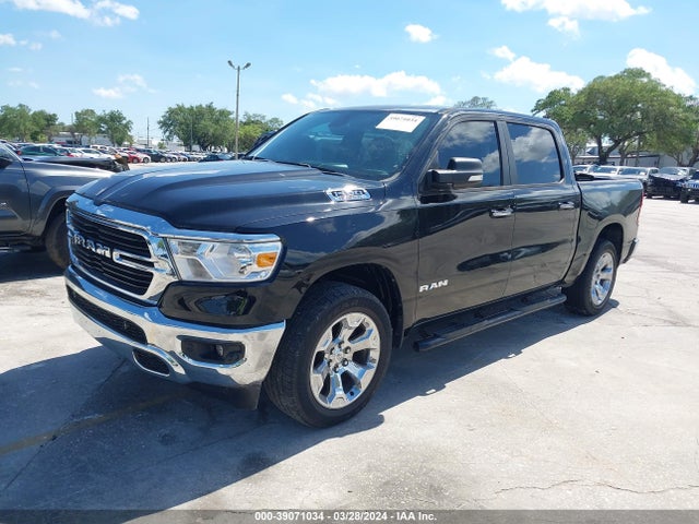 RAM 1500 Big Horn  4x4 5'7 Box 2020 1C6SRFFT0LN315074 Image 2