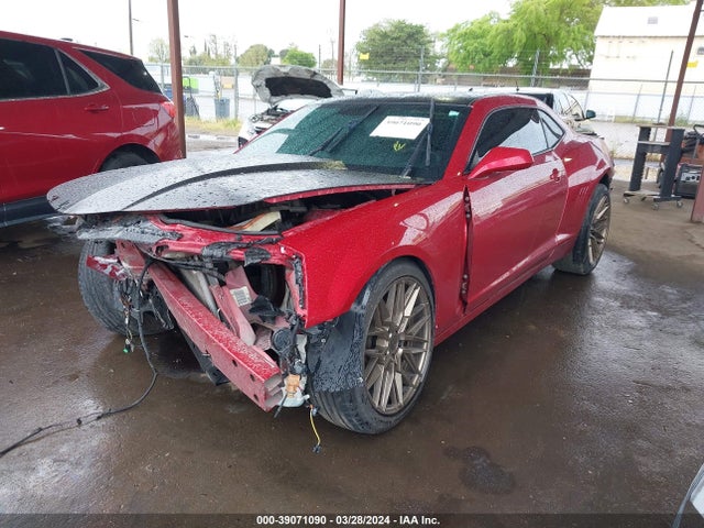 Chevrolet Camaro 1lt 2014 2G1FB1E36E9205647 Image 2