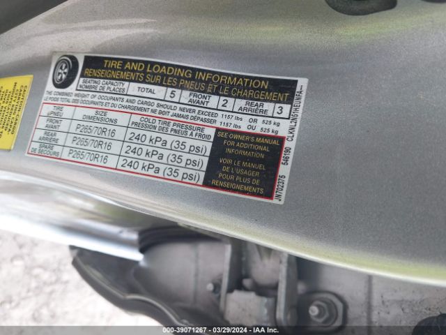 1N6AD0EV3JN702375 Nissan Frontier Sv