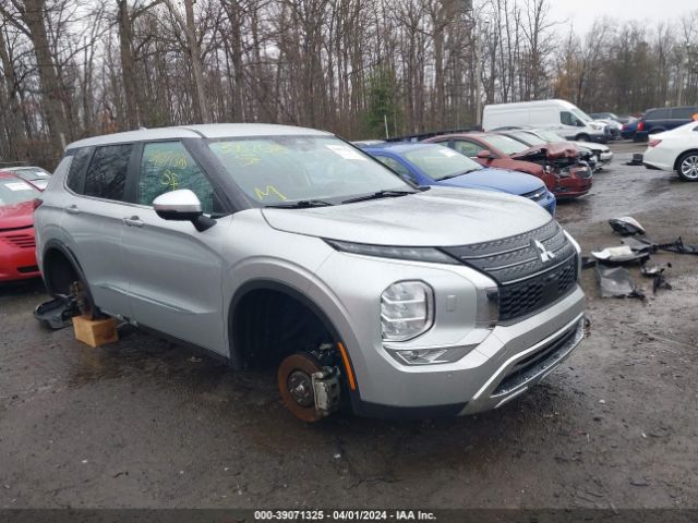 Auction sale of the 2022 Mitsubishi Outlander Se 2.5 S-awc, vin: JA4J4UA8XNZ038353, lot number: 39071325