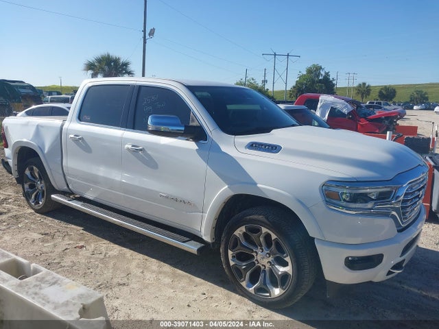1C6SRFKT9NN215158 RAM 1500 Limited Longhorn  4x4 5'7 Box