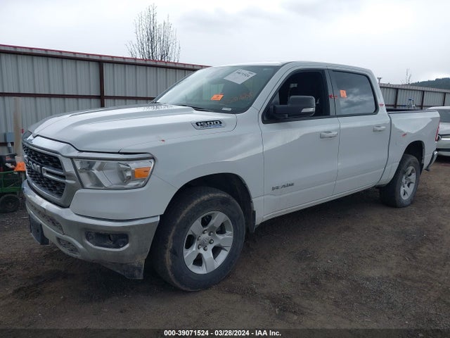 RAM 1500 Big Horn  4x4 5'7 Box 2022 1C6SRFFT8NN438950 Image 2