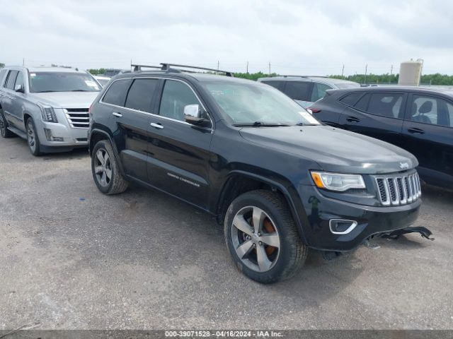 Auction sale of the 2016 Jeep Grand Cherokee Overland, vin: 1C4RJFCG2GC364347, lot number: 39071528