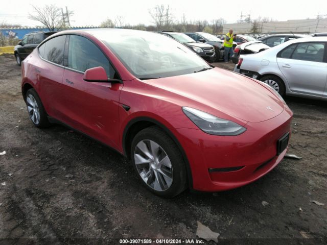 2023 Tesla Model Y Awd/long Range Dual Motor All-wheel Drive მანქანა იყიდება აუქციონზე, vin: 7SAYGDEE1PF809130, აუქციონის ნომერი: 39071589