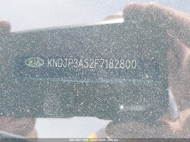 KIA SOUL + 2015 KNDJP3A52F7182800 Image 9