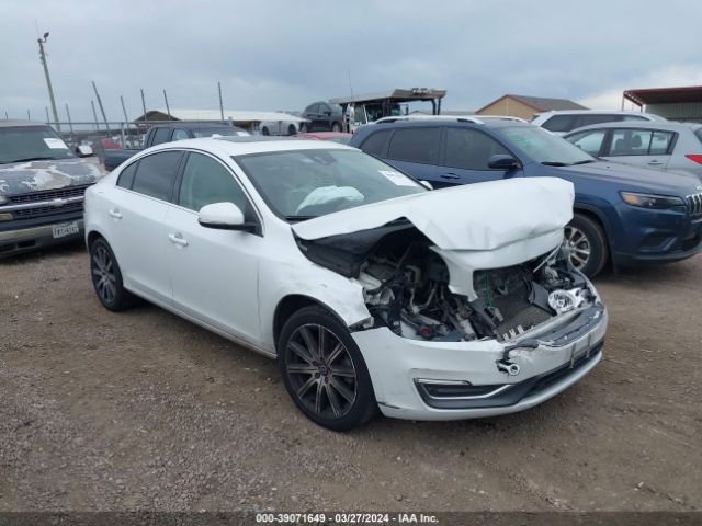 Auction sale of the 2016 Volvo S60 Inscription T5 Drive-e Premier, vin: LYV402FK3GB099724, lot number: 39071649