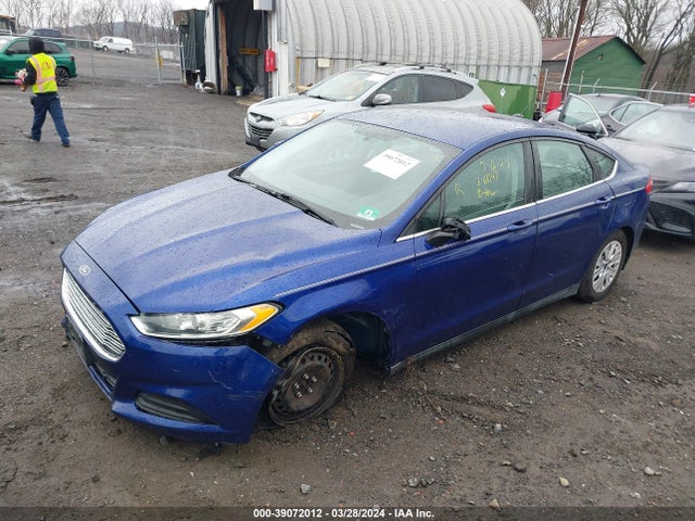 Ford FUSION S 2014 3FA6P0G74ER348521 Image 2