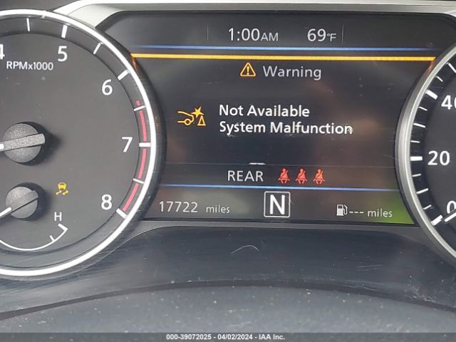 3N1AB8DV3NY321050 Nissan Sentra Sr Xtronic Cvt