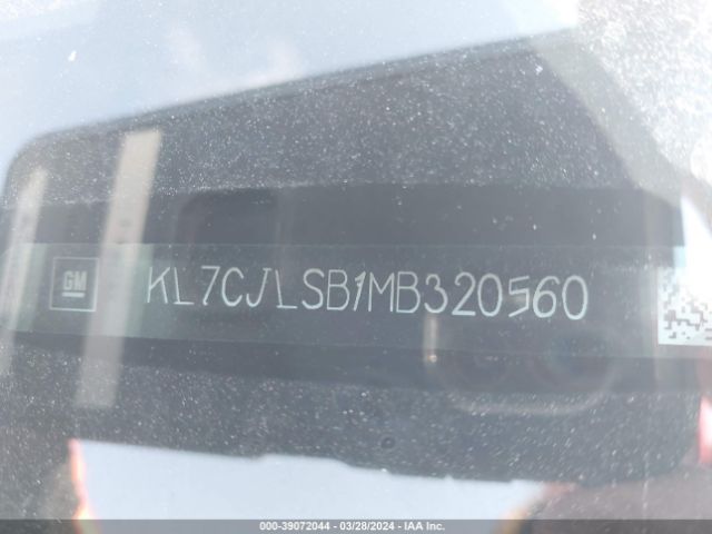 KL7CJLSB1MB320560 Chevrolet TRAX 1LT