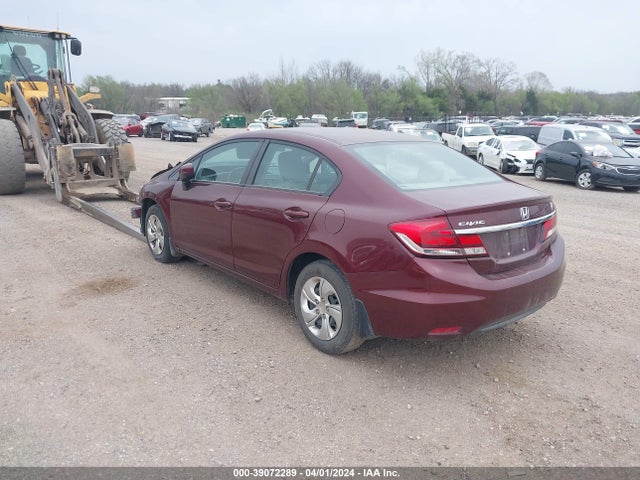 Honda Civic Lx 2015 2HGFB2F58FH518110 Image 3