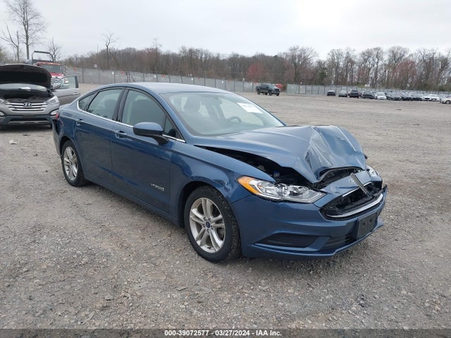 Ford Fusion Hybrid Se 2018 3FA6P0LU7JR228539 Image 1