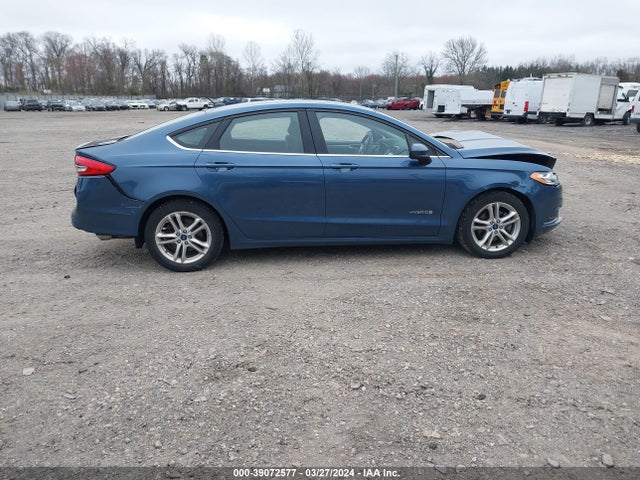 Ford Fusion Hybrid Se 2018 3FA6P0LU7JR228539 Image 13