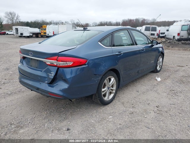 Ford Fusion Hybrid Se 2018 3FA6P0LU7JR228539 Image 4