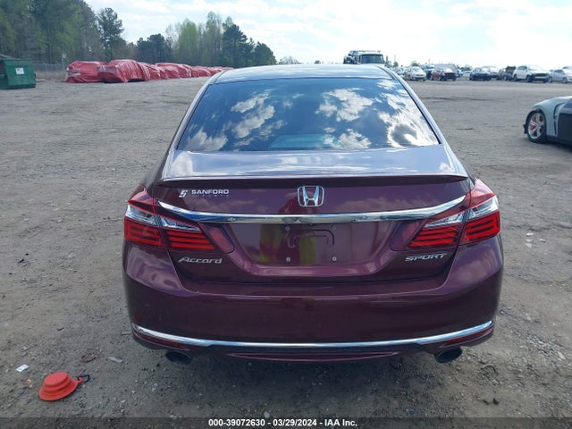 Honda Accord Sport 2016 1HGCR2F59GA100511 Image 16